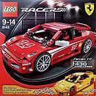 New LEGO RACERS 8143 Ferrari 117 F430 Challenge Builds Red or Yellow 