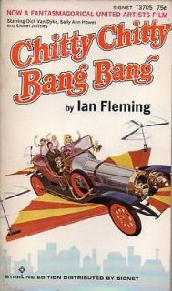 Ian Fleming Chitty Chitty Bang Bang Magical Car Vintage Paperback 1969