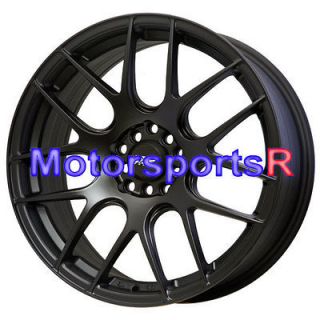   XXR 530 Flat Black Wheels Rims Concave 06 Acura RSX Type S 04 08 TSX