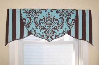 chocolate brown valance in Curtains, Drapes & Valances