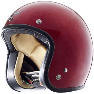 Rockhard American Custom 500 Helmet Red Flake Large