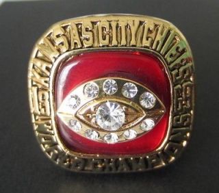   City Chiefs SUPER BOWL CHAMPIONSHIP RING NFL FOOTBALL RING 11 size