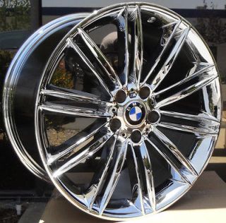 20 inch chrome wheels rims fit BMW X3 X5 X6 2012 Style   Only Two 