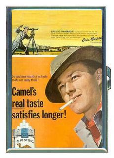 Camel Retro Cigarette Ad Exciting ID Holder, Cigarette Case or Wallet