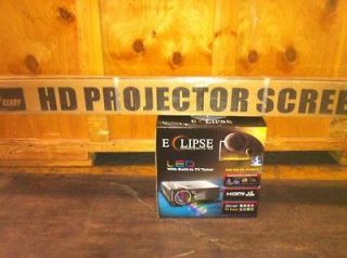 Eclipse E 777 LED 1080P HD 3D TV Projector Package w/ 100 Screen & 3D 