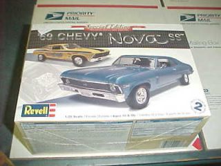 Revell 69 Chevy Nova SS Special Edition series 1/25 scale car model 