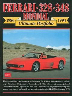 Ferrari 328, 348 and Mondial 1986 1994 Ultimate Portfolio by R. M 