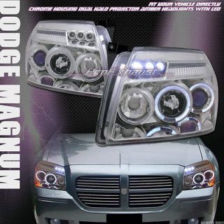   HEAD LIGHTS LAMPS SIGNAL 05 07 DODGE MAGNUM (Fits Dodge Magnum