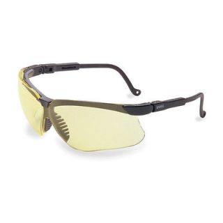 Genesis Shooting Glasses Black Frame Hunting Sunglasses Amber Lens 