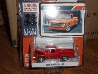 Greenlight MUSCLE Dodge D 100 Pickup w/ flames ON SALE