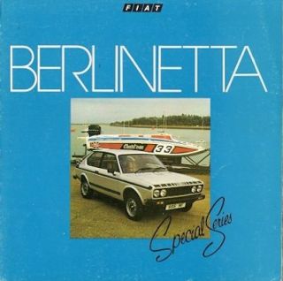 Fiat 128 3P Berlinetta Special Series 1978 79 UK Market Sales Brochure