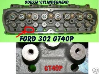 FORD EXPLORER MOUNTAINEER 302 SBF GT40P CYLINDER HEAD