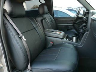 Dodge Ram Quad Cab 1500 2500 Clazzio Leather Custom Fit Seat Covers 