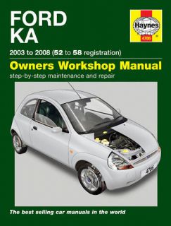 Ford Ka 1.3 Petrol 2003   2008 Haynes Manual NEW 4786