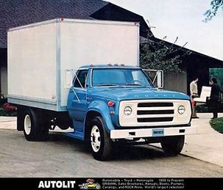 1974 Dodge Medium Duty D600 Truck Factory Photo
