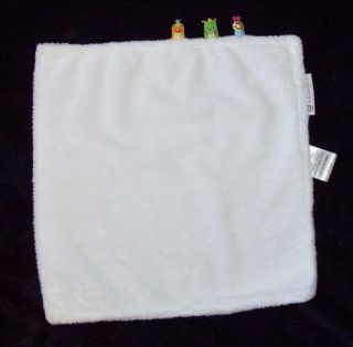Baby Einstein White Tags Baby Security Blanket Lovey Toy
