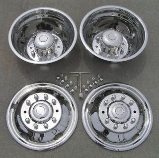 19.5 05 12 FORD F450 / F550 Dually Wheel Covers