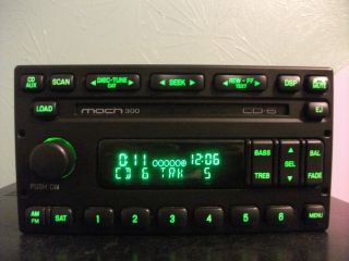Ford Escape Mach 300 factory 6 disc CD player radio 04 05 06 5L8T 