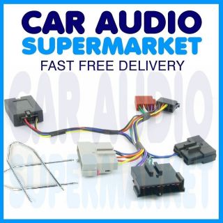 FORD FOCUS 1998 2003 CD STEREO STEERING CONTROL ISO INTERFACE ADAPTOR 