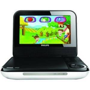 Philips PD703/37 7 Inch LCD Portable DVD Player with Wireless Game 