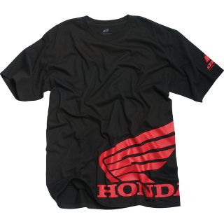 Honda Big SideWings One Industries Black Red T Shirt CRF 250 450 150R 