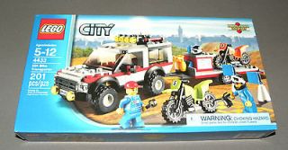LEGO City Building Set 4433 Dirt Bike Transporter Truck & Trailer NEW 