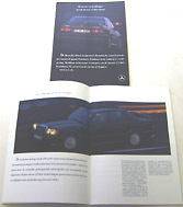 Mercedes Benz 190 E 2.5 16 Cosworth 1988 DUTCH Brochure