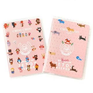 New JETOY Travel Wallet Passport Cover ID Case Holder_JOOZOO Clear 