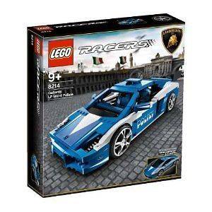 LEGO 8214 Racers Set #8214 Police Lamborghini Gallardo