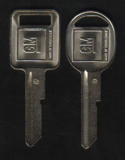GMC 1968 1972 1976 1980 Key Blanks (Fits More than one vehicle)