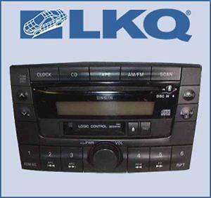 00 2000 01 2001 Mazda MPV Single Disc CD Cassette Player Radio OEM