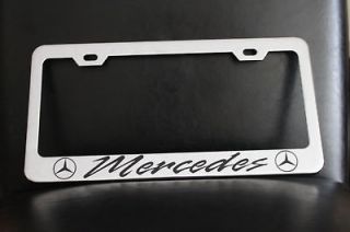 mercedes benz license plate frame