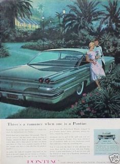 1960 Pontiac Ventura ORIGINAL Vintage Ad 5+  FREE SHIP CMY STORE 