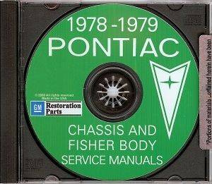 PONTIAC 1978 79 Firebird & Trans Am Shop Manual CD