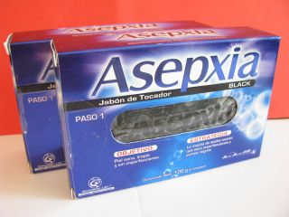 ASEPXIA ACNE TREATMENT SOAP 2 pack BLACK