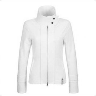 Porsche Selections Ladies Swarovski Crystal Jacket in White