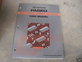 Toyota Paseo repair manual