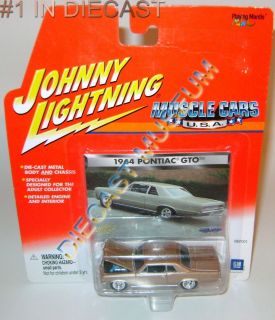 1964 64 PONTIAC GTO MUSCLE CARS USA DIECAST JOHNNY LIGHTNING JL
