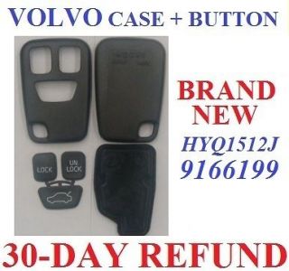 1997   2005 VOLVO 3 Button KEY KEYLESS SHELL CASE PAD PART for 