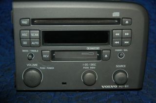 VOLVO S80 HU 611 CD CASSETTE PLAYER COMBO RADIO