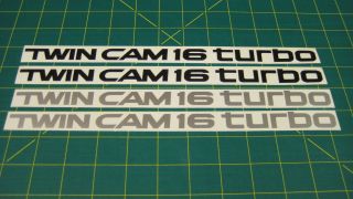 Toyota MR2 Twin Cam 16 Turbo Side Replacement Decals Stickers any 