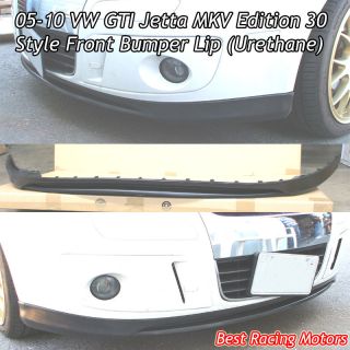 05 10 VW GTI ED30 Euro Style Front Bumper Lip (Urethane) (Fits Jetta 