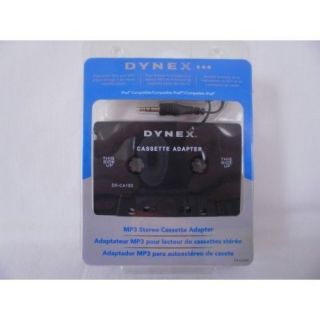 SUPER SALE New Dynex Car Cassette Adapter for Apple iPod iPhone  DX 