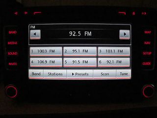 VW RNS 510 NEW SATNAV RADIO TOUAREG SIRIUS 7L6035684D 