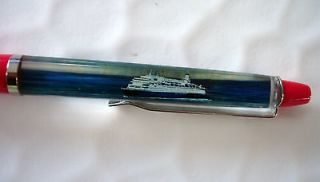 Vintage Denmark Moving MS WESTERDAM Cruise Ship Oceanliner Boat 