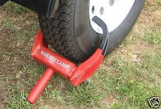 Newly listed Motorcycle Boat Utility Trailer Wheel Tire Boot Lock