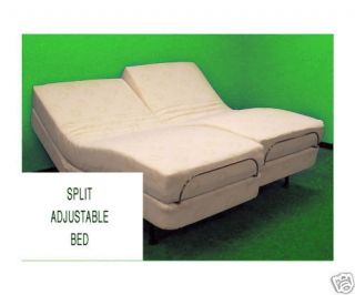 adjustable bed queen split in Mattresses