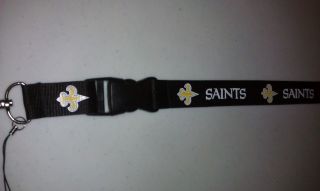   New Orleans Saints Neck Lanyard Disney pins id bage card holder Brees