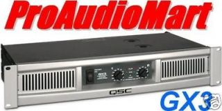 QSC GX3 amplifier GX 3 Amp Factory Refurbished C stock 1 Year Warranty