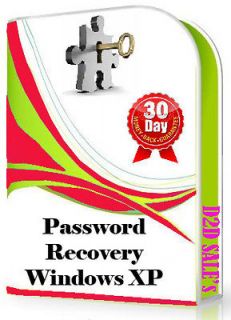   XP Vista Password Recovery Admin Administrator Login Lost Reset CD